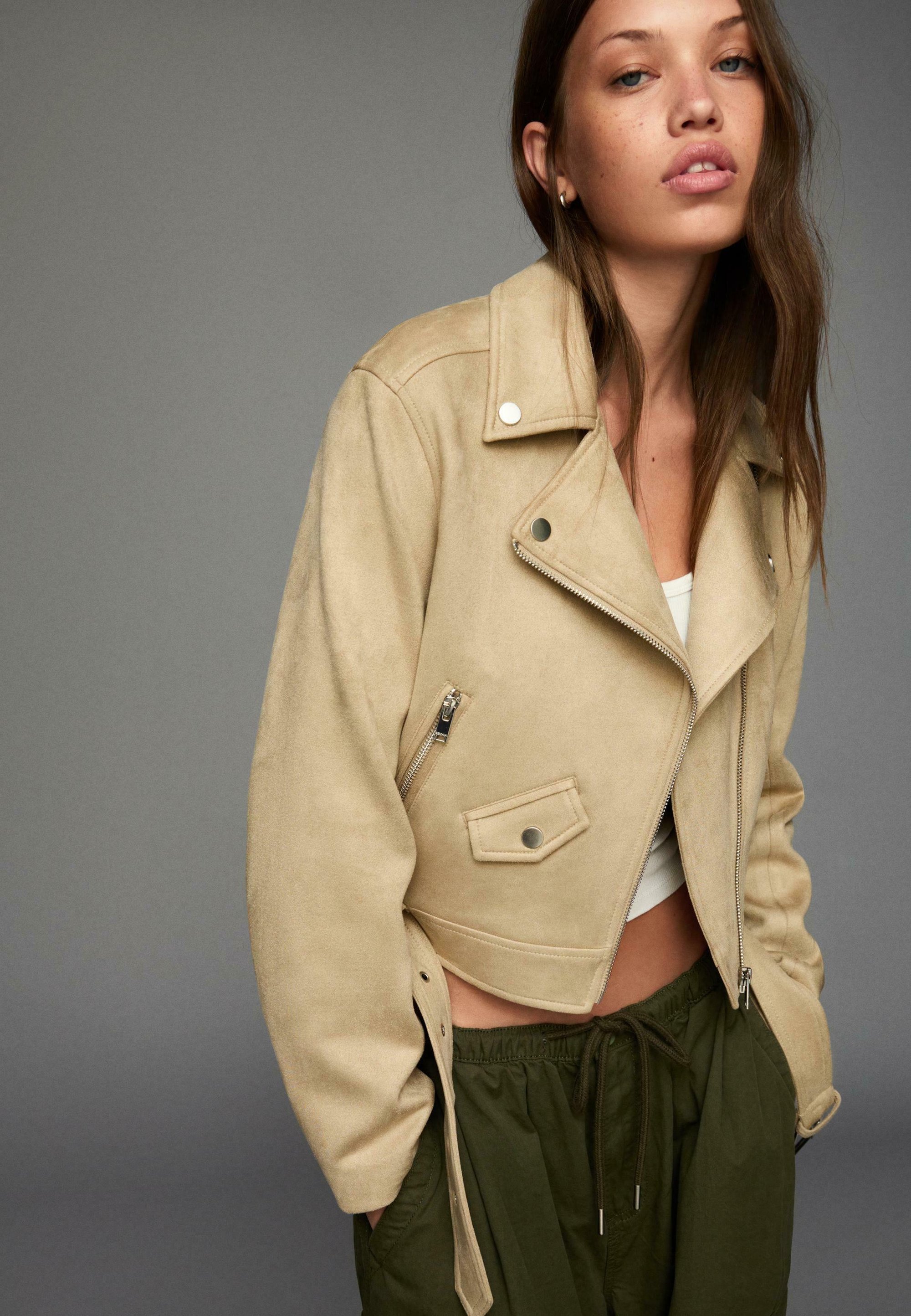 Bershka EFFECT - Blazer - beige