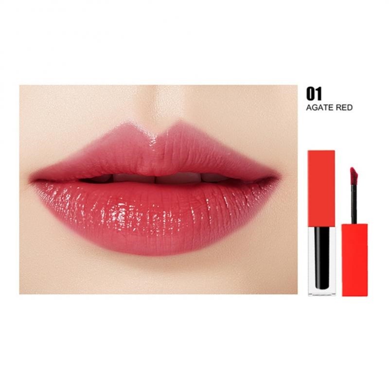 Rouge à lèvres mat velours, brillant à lèvres, liquide velours, sans traces, waterproof, longue tenue, violet sexy, cosmétiques TSLM1