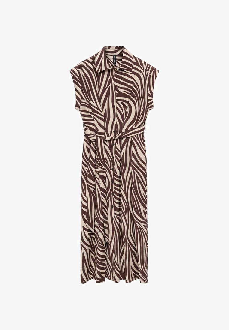 Rochie cămașă Mango - neagră