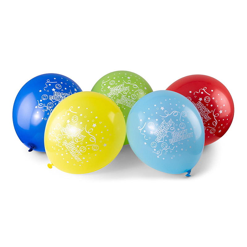 Giform ballonger 30 cm 8 stk. Gratulerer med dagen