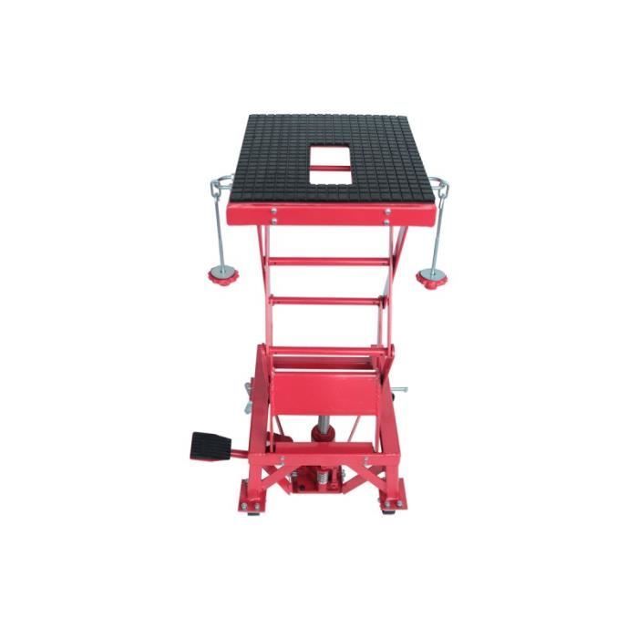 VARAN Lift - 135kg - Red/Black - Dimensions 48x45.5x38cm - Height 35-87cm