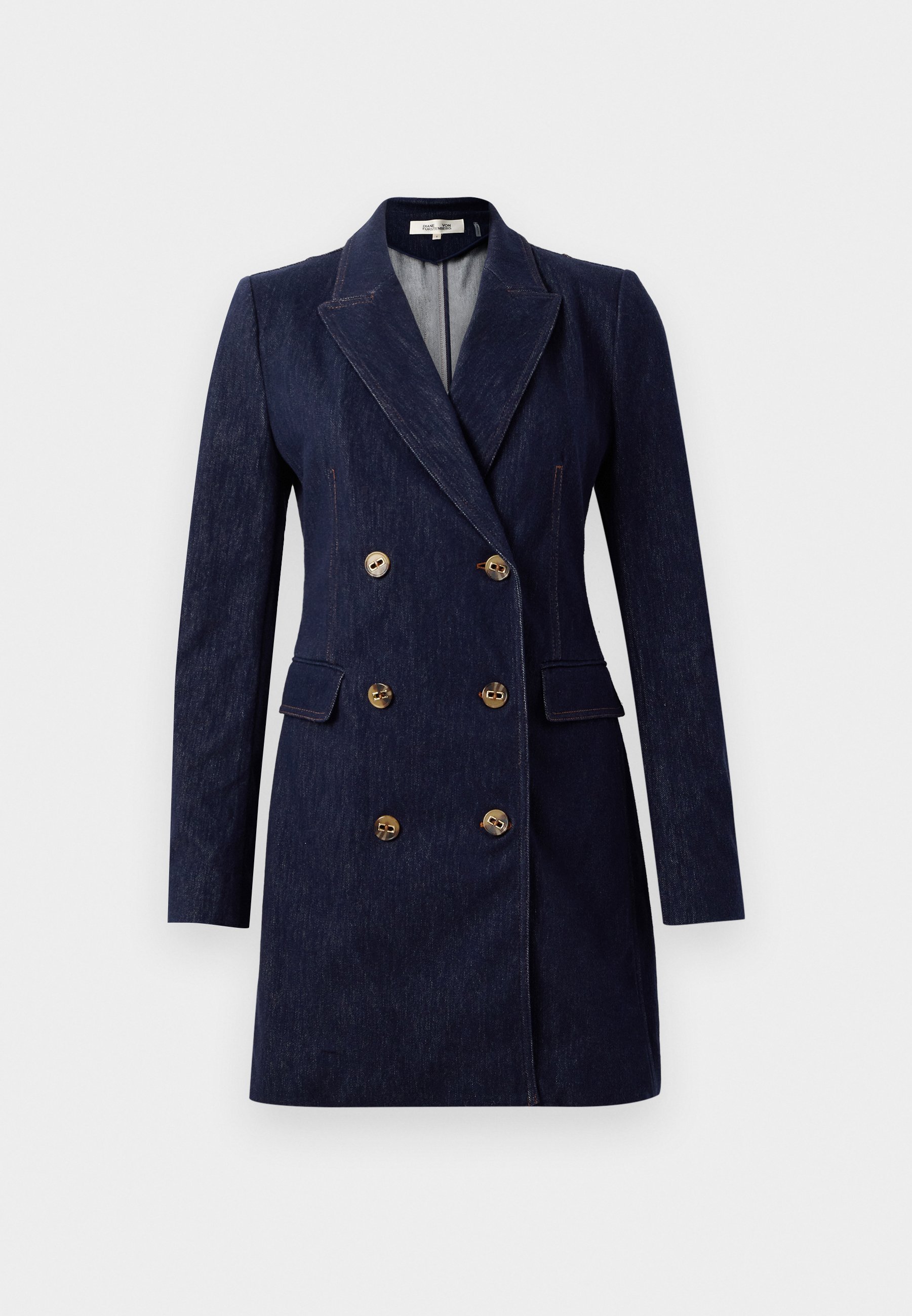 Diane von Furstenberg LILITH - Giacca di jeans - blu navy