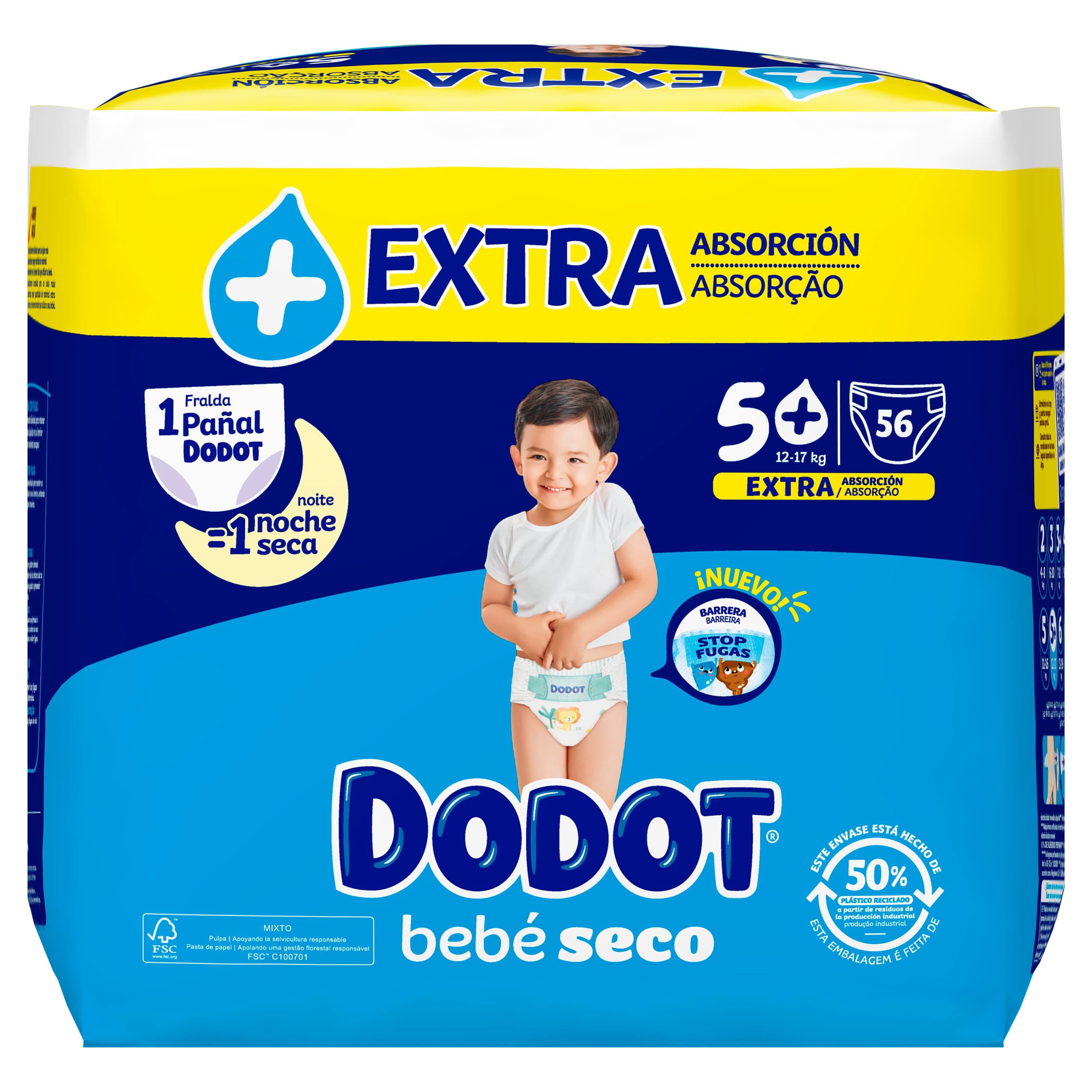 Plienky a vlhčené obrúsky Mainline Extra Baby Dry veľkosť 5