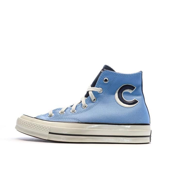 Baskets Bleues Mixte Converse Chuck 70 Letterman