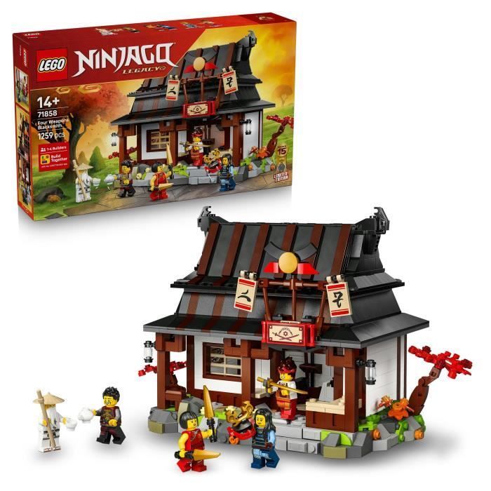 LEGO NINJAGO 71858 15th Anniversary - The Forge of Four Weapons - Teen Building Set