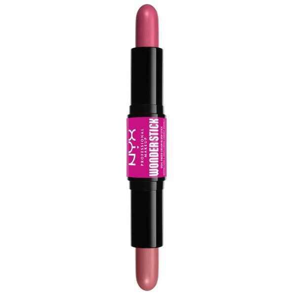 NYX Professional Makeup Dual Ended 01 gaiši persiku un maigi rozā krēmveida vaigu sārtuma brīnumstick