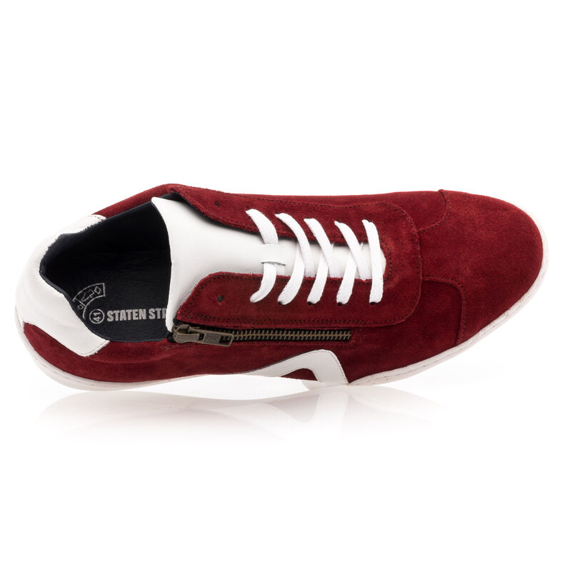 Zapatillas deportivas para hombre, color rojo