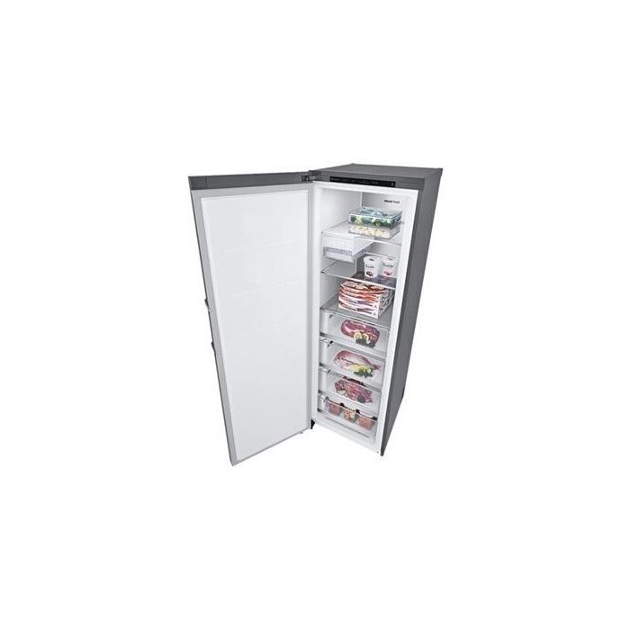 Congelador vertical LG GFT61PZCSE de acero inoxidable