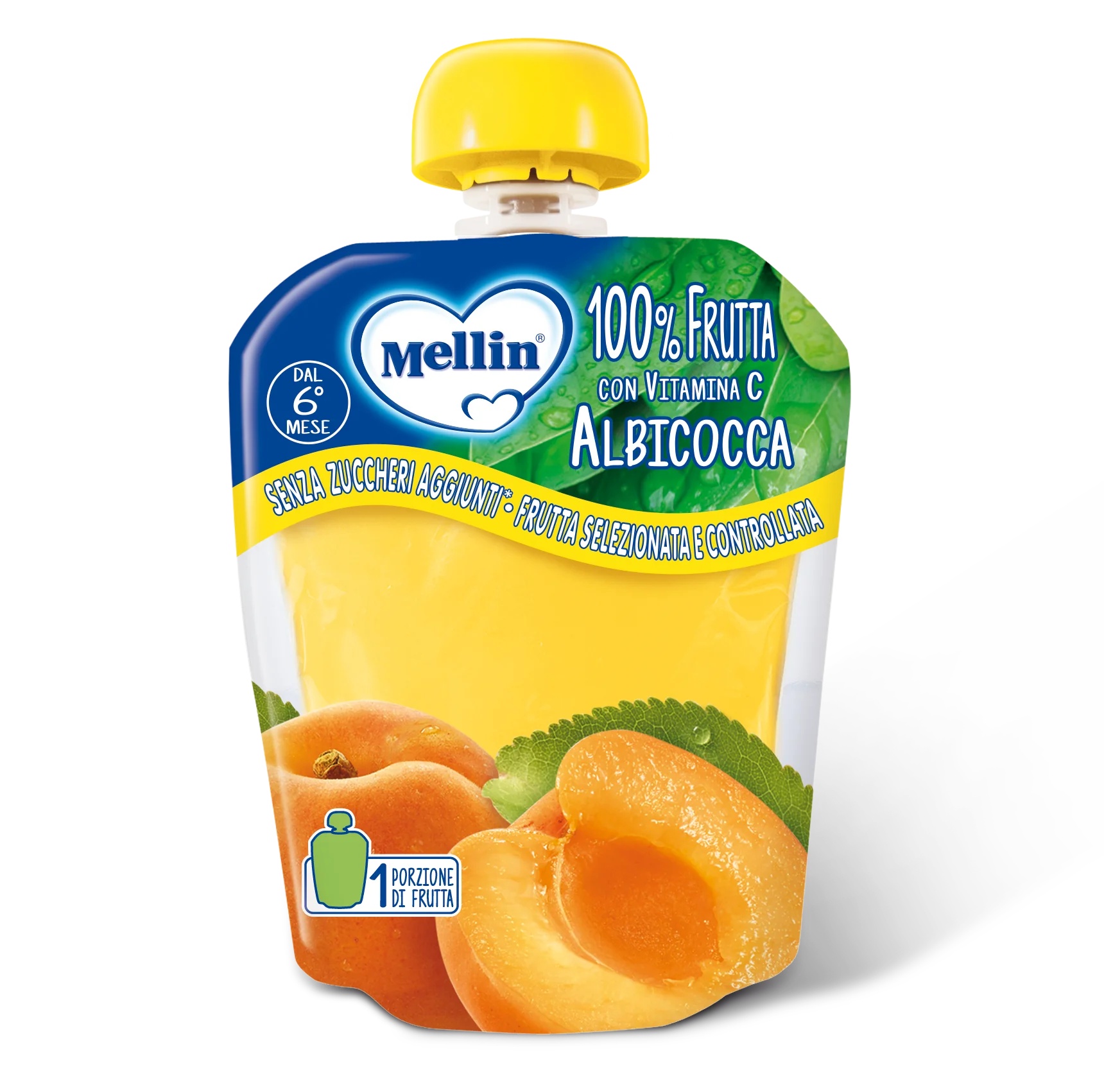 MELLIN Mellin zakje 90G abrikoos