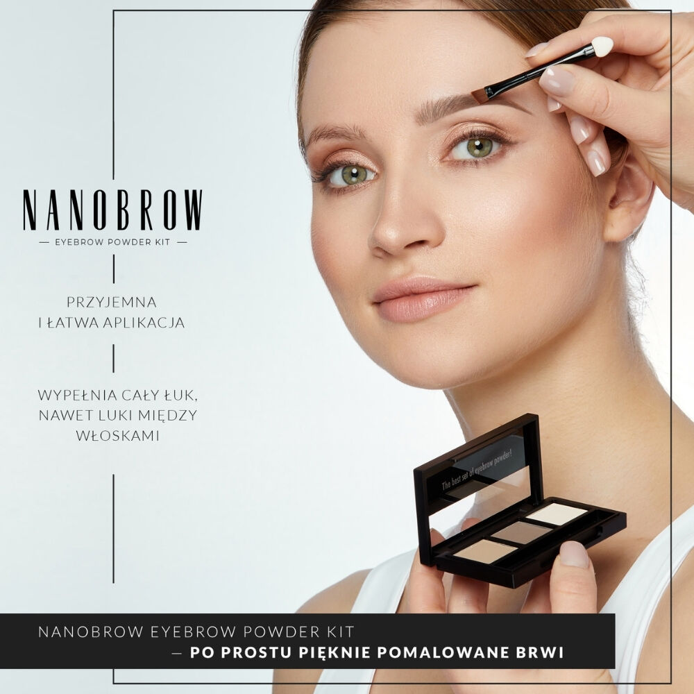 Kit de polvo para cejas Nanobrow