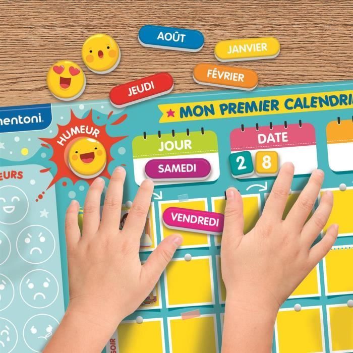 CLEMENTONI - Mon premier calendrier magnétique