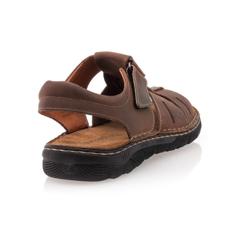  Brune sandaler / sko med åpen tå for menn