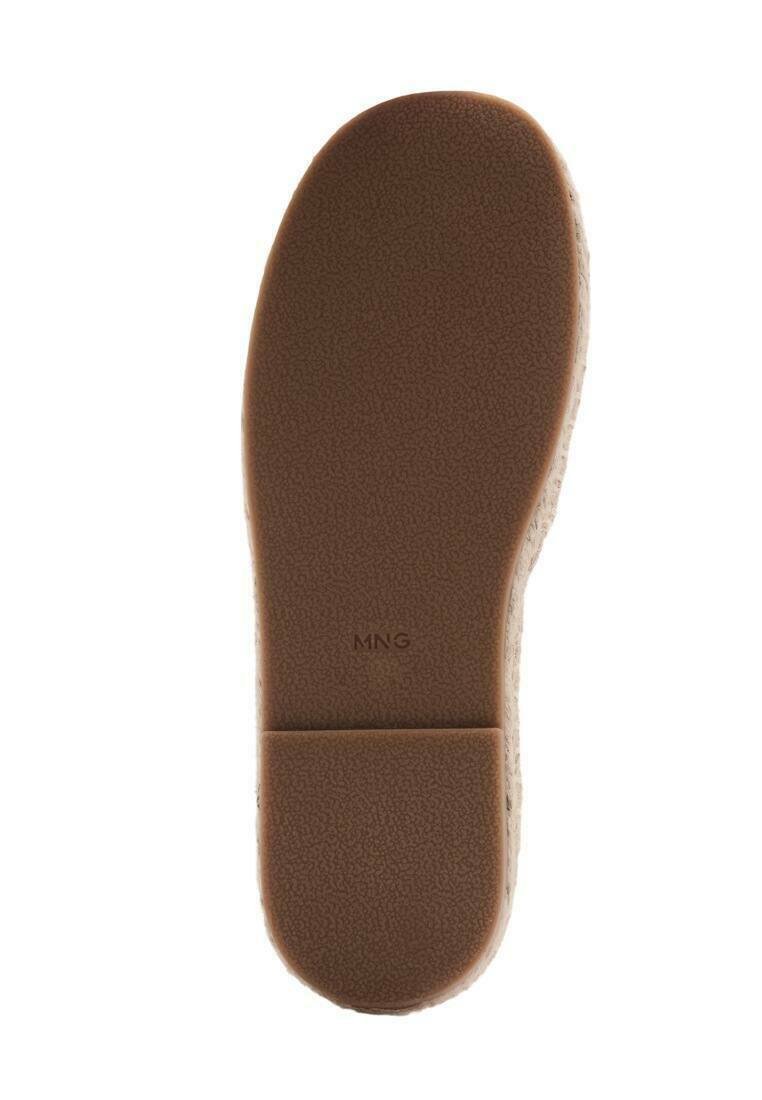Mango Kids ballerina's met enkelbandje - zand