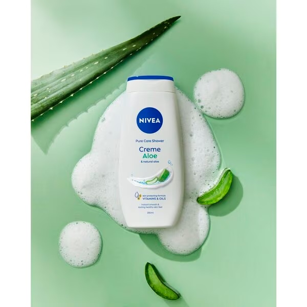 NIVEA Creme Aloe крема за туширање<br>250ml - Нормална кожа