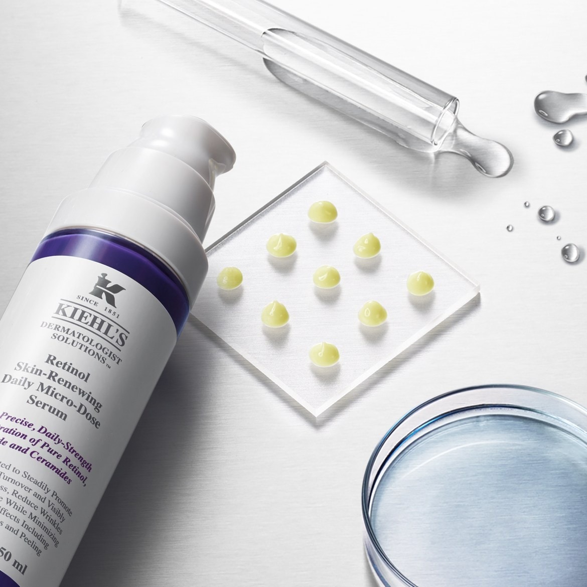 Kiehl's Anti-Aging Serum Retinol Skin Renewal Microdosing Serum for Daily Use – 30 ml