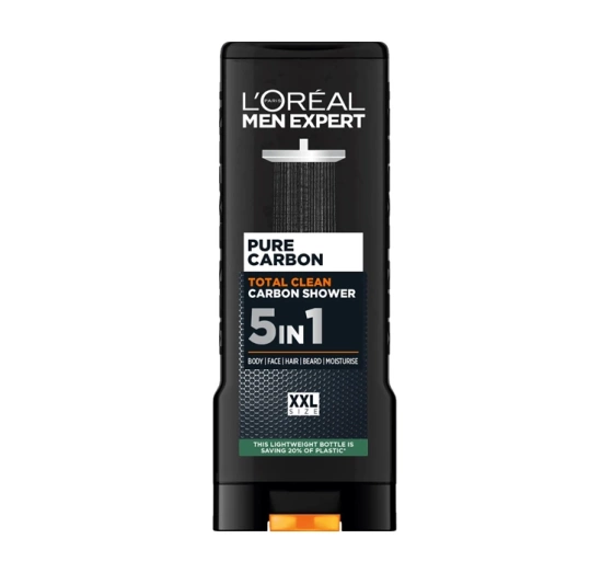 L'Oréal Paris Men Expert Pure Carbon XXL oczyszczający żel pod prysznic 5 w1 400 ml