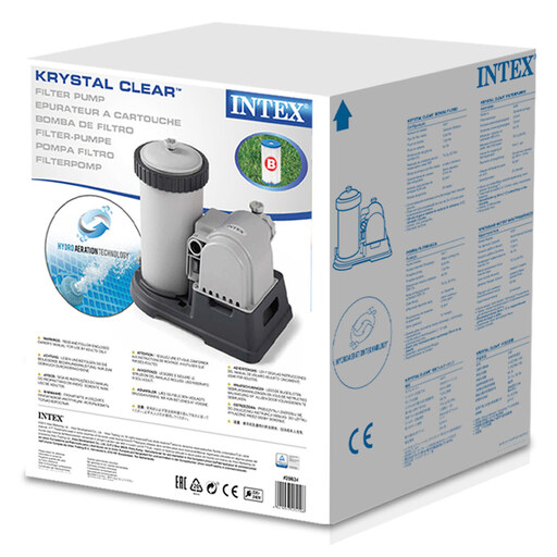 Bomba de filtro de cartucho Intex 9.463 L/h - Filtros tipo B