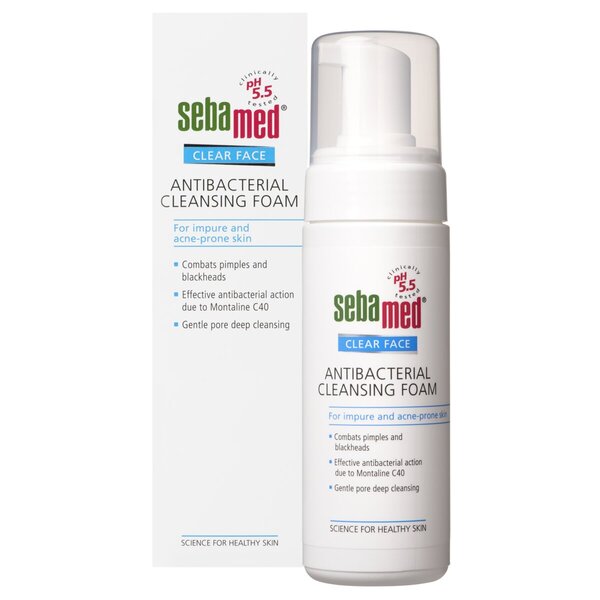 Sebamed Clear Face Antibakteriální čisticí pěna 150ml