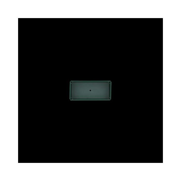 Metal raised garden bed - ESSCHERT'S GARDEN - Size S - Grey - L 62 x W 29 x H 45 cm - Rectangular