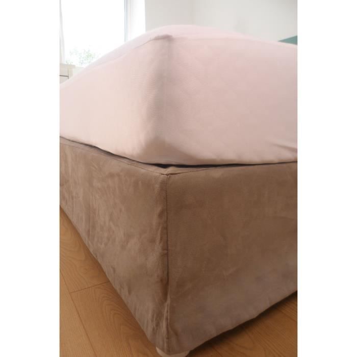 Protège-matelas - 180 x 200 cm x 25 cm - 100% Coton - 170 G/M2 - LOVELY HOME