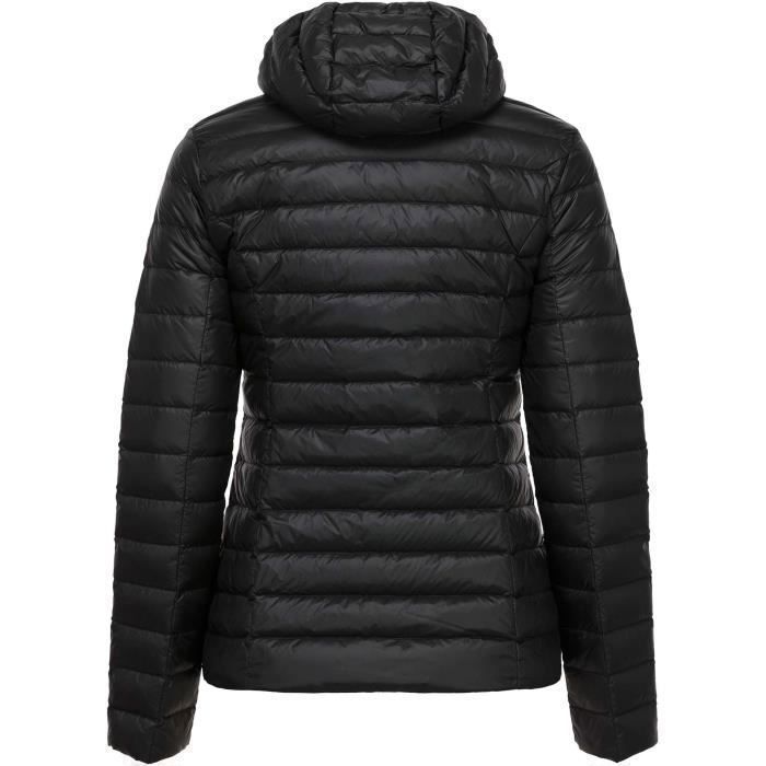 Chaqueta de plumas con capucha Cloe para mujer de JOTT, color negro.