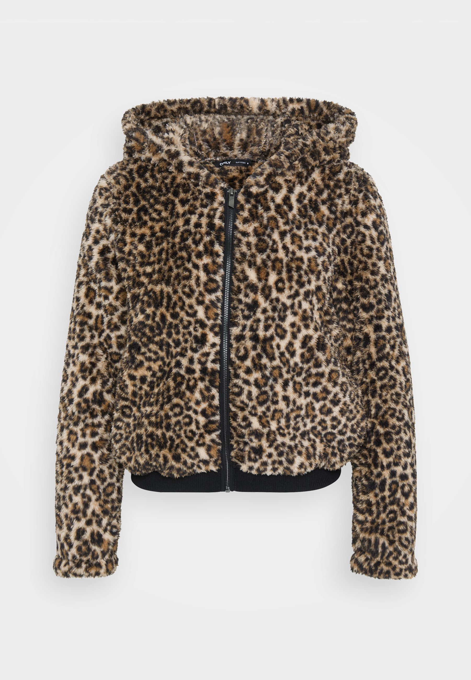 ONLY Petite ONLANNA CONTACT HOOD JACKET - Winterjas - geroosterde kokosnoot
