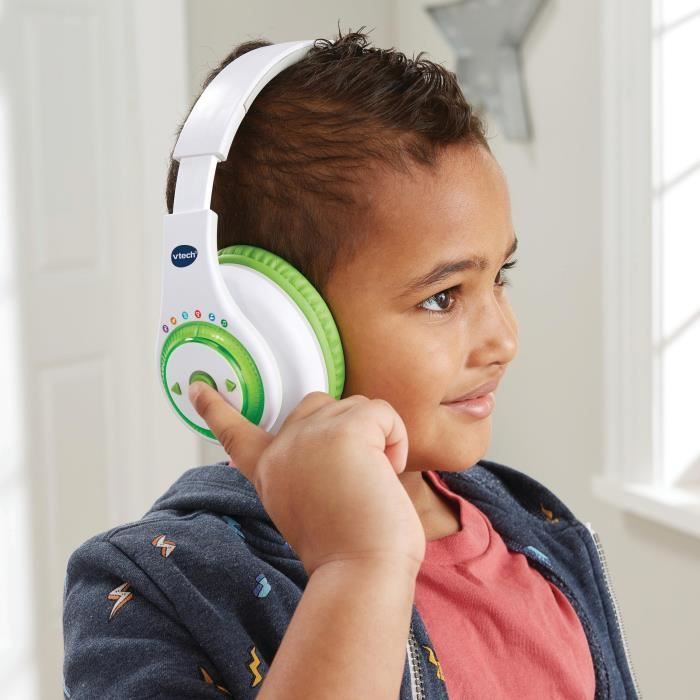 Cuffie interattive per bambini - VTECH - Kidi Audio Max - Controllo del volume - Libretto illustrato incluso