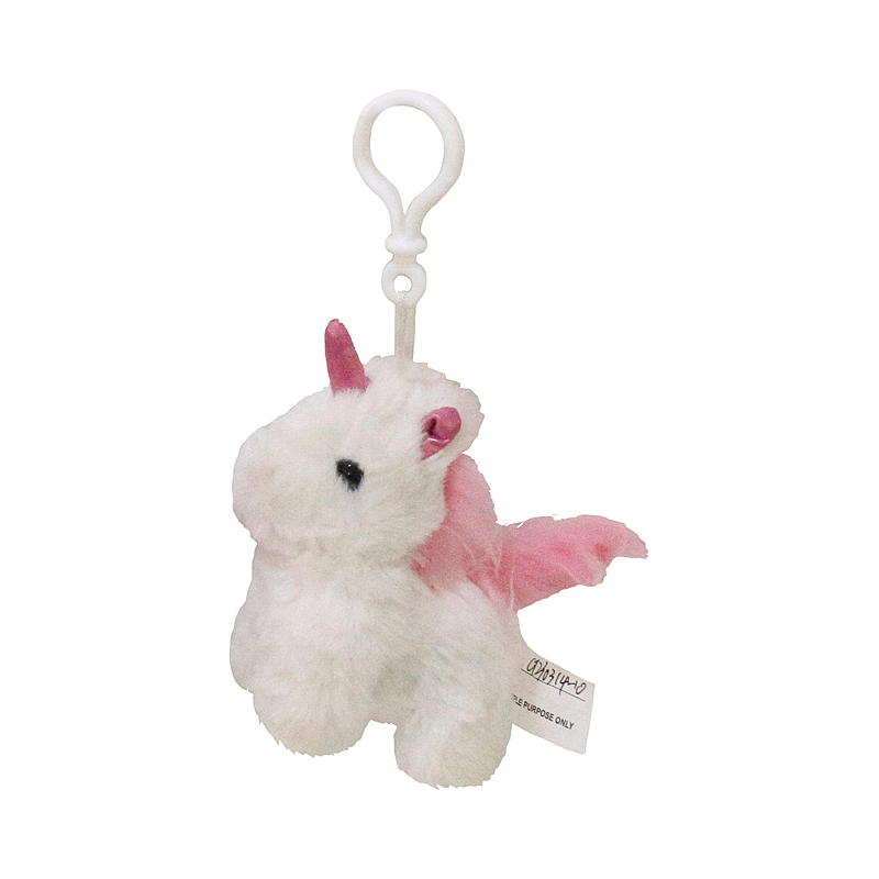 FunToys Mini-Einhorn mit Clip, weiß