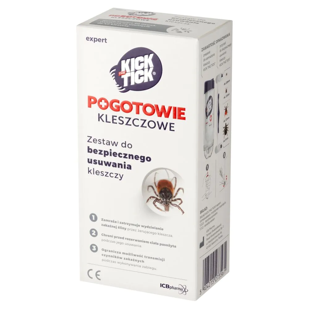 Kick The Tick Expert, Zestaw do bezpiecznego usuwania kleszczy