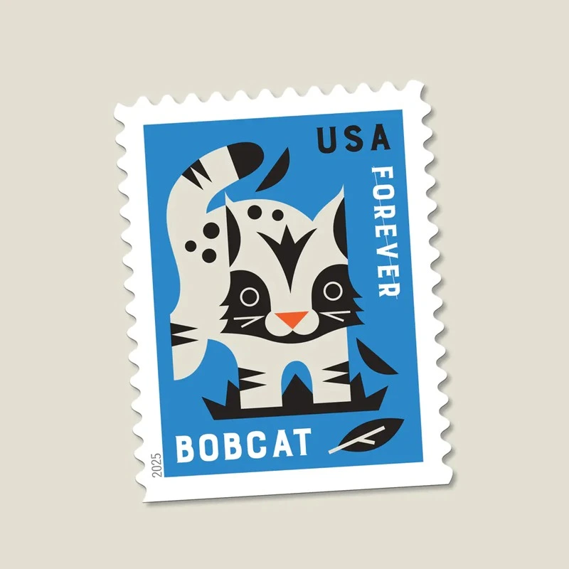 2025 Baby Wild Animals Stamps Booklet of 20