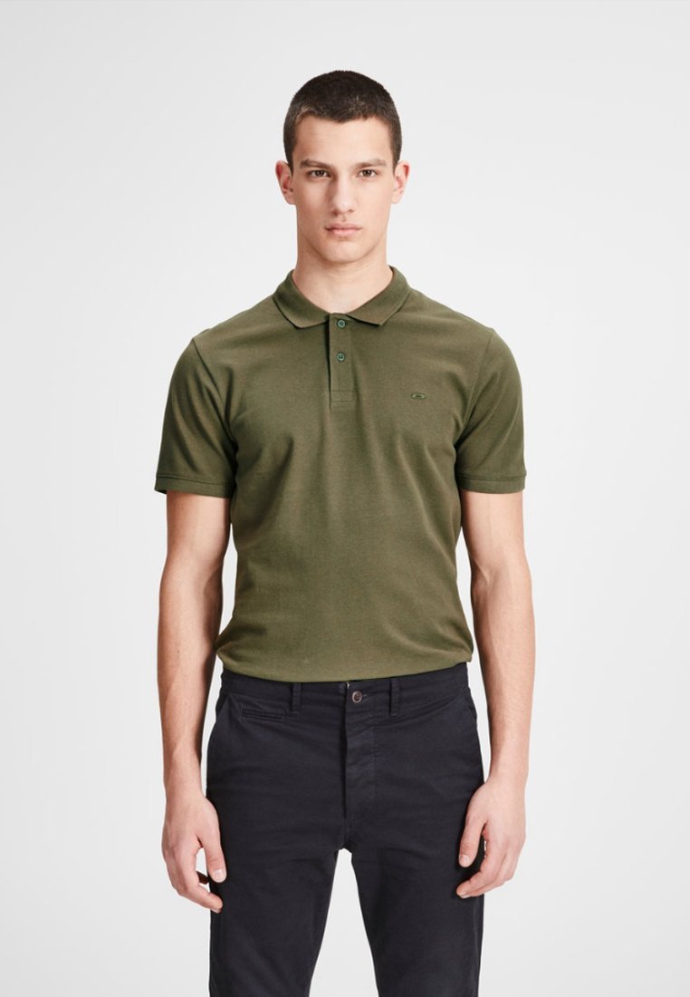 Jack & Jones JJEBASIC POLO - Poloshirt - olijfgroen
