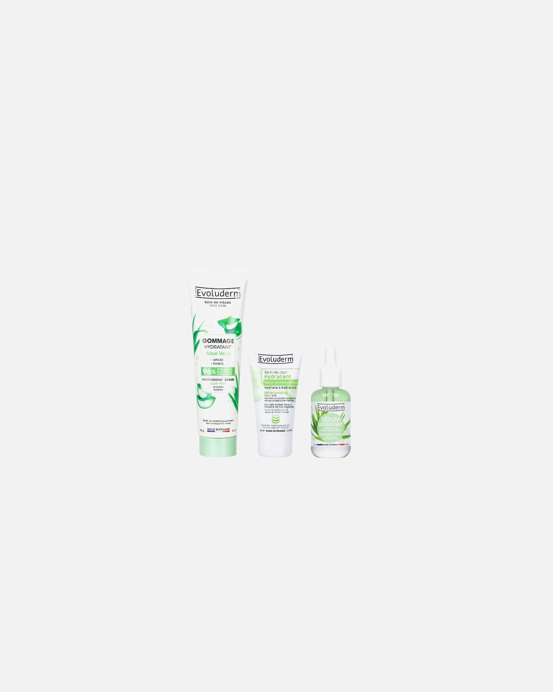 Evoluderm Routine Trio Hydratant Visage