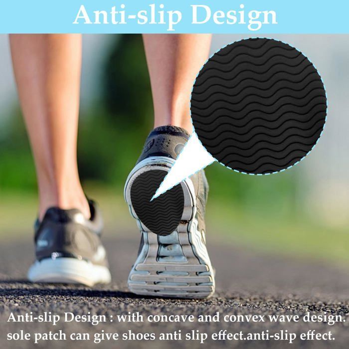 almohadillas antideslizantes para zapatos, protectores de suela autoadhesivos