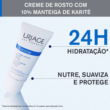 Uriage Xémose Crème Visage Erittäin kuivalle tai atooppiselle iholle tarkoitettu rauhoittava voide 40 ml 40 ml