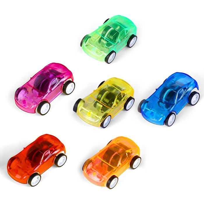 Lot De 24 Mini Voitures À Tirer, Pour Enfants, Jouets À Tirer, Convient Pour Les Sacs De Fête Garçons Et Filles (couleur Aléatoire)