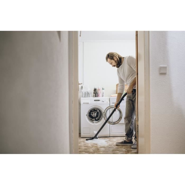 Aspiradora en seco y húmedo KARCHER WD 5 S V-25/5/22 - Depósito de acero inoxidable de 25 L - 1100 W (función de soplado)