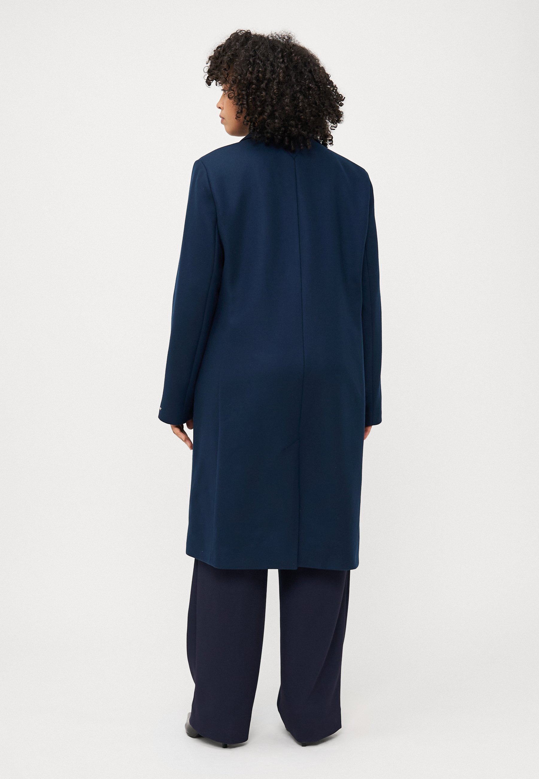 Tommy Hilfiger Curve CLASSIC COAT - Klassieke jas - donker nachtblauw