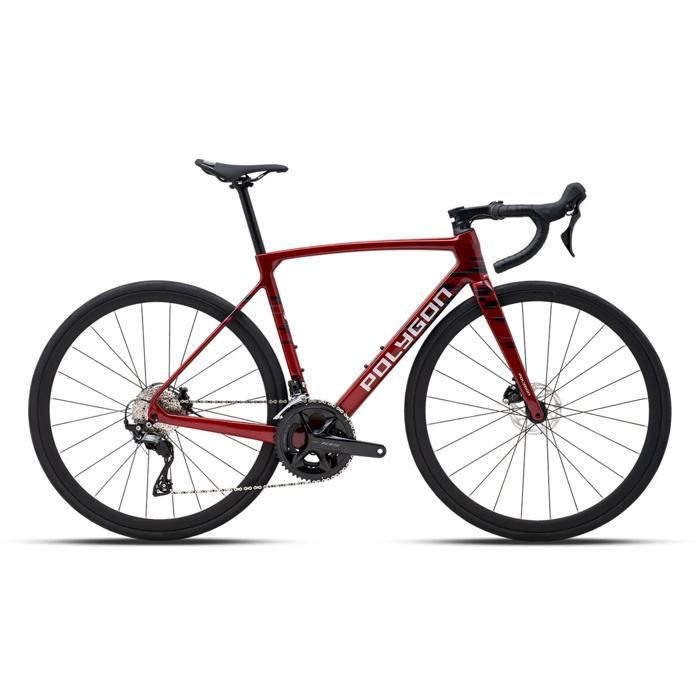Polygon Strattos S7D Road Bike - Red - 2XS