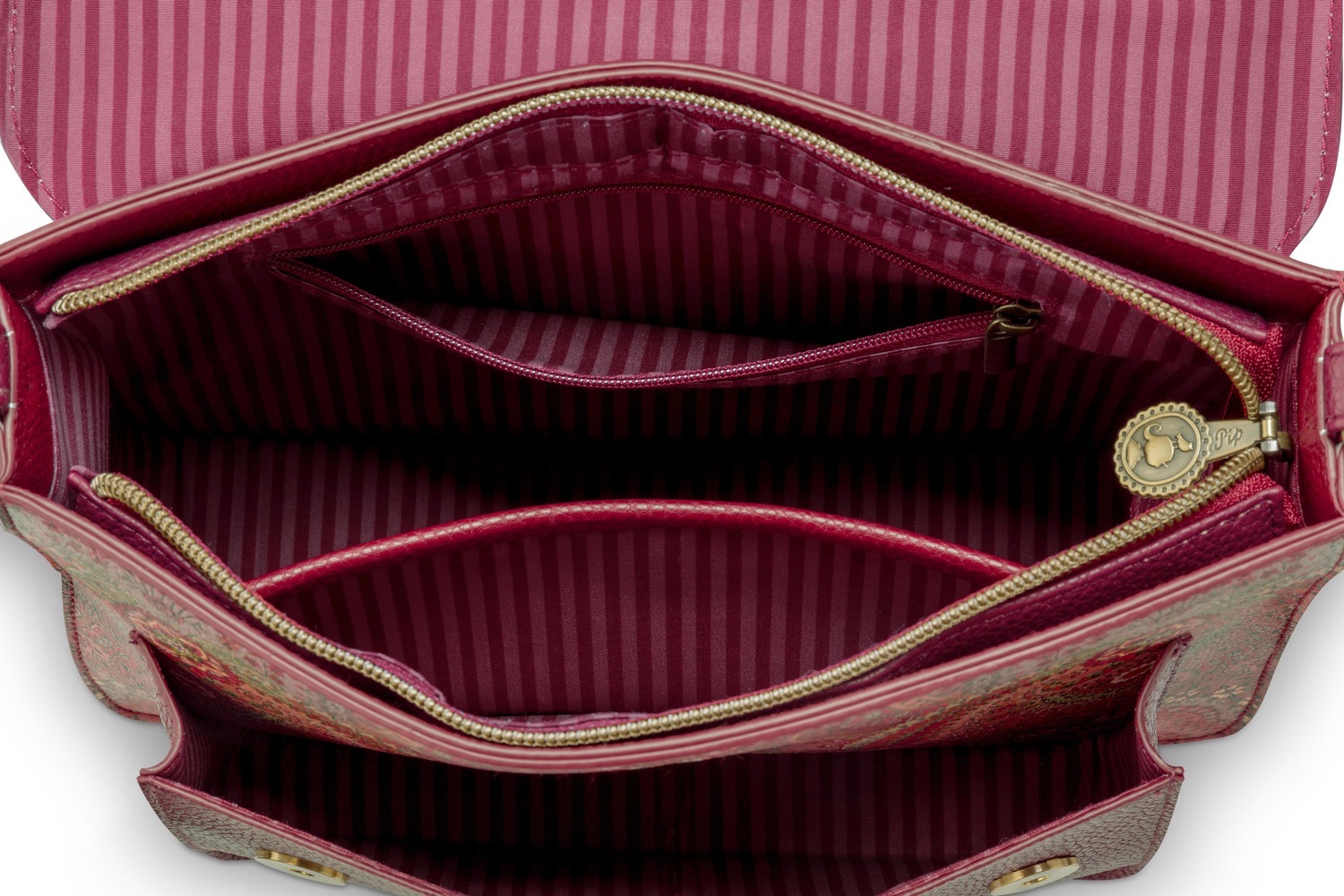 PIP Studio Bag Fenna Crossbody kabelka Jabali - červená/červená
