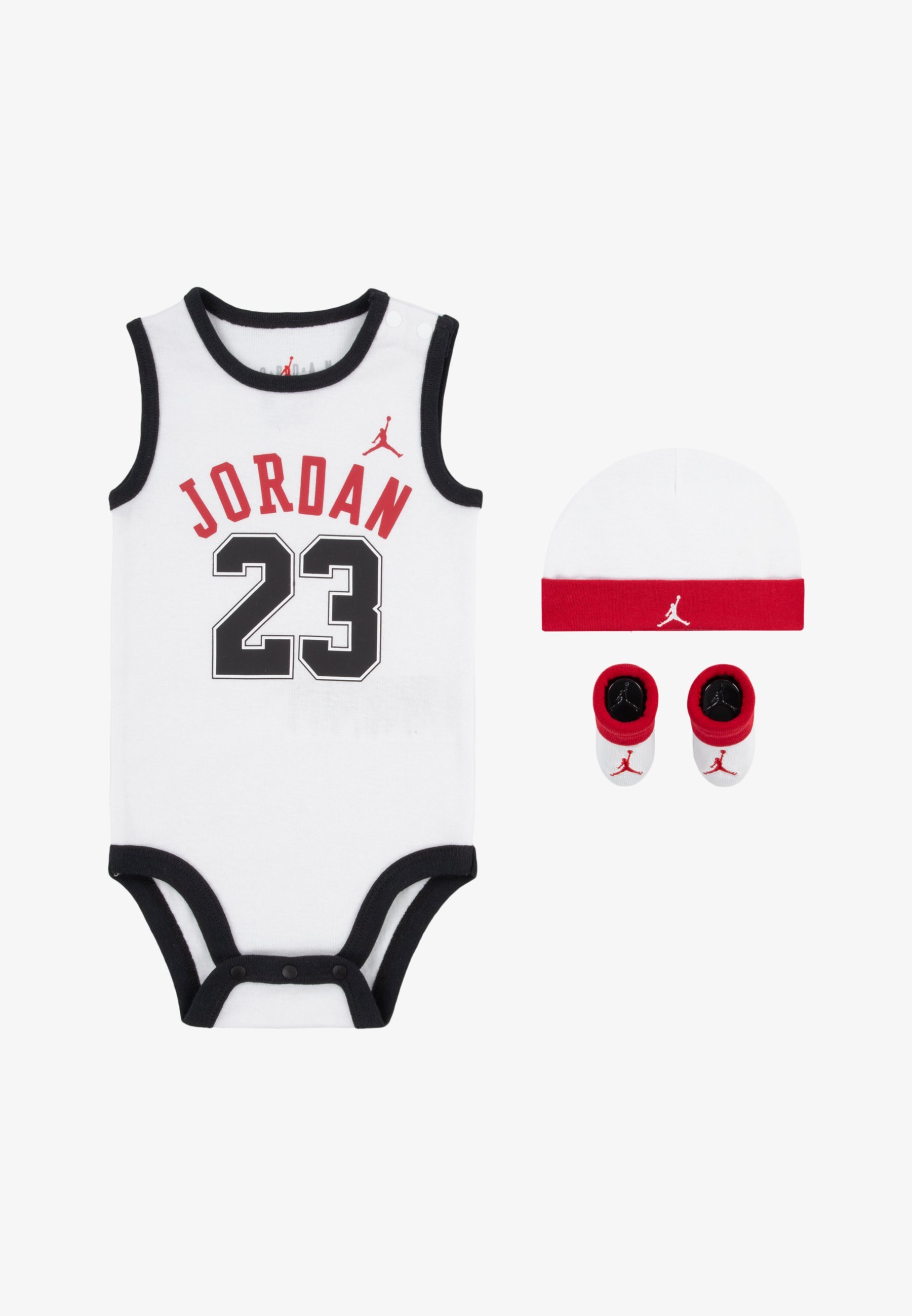 Jordan UNISEX SET - Babycadeaus - wit