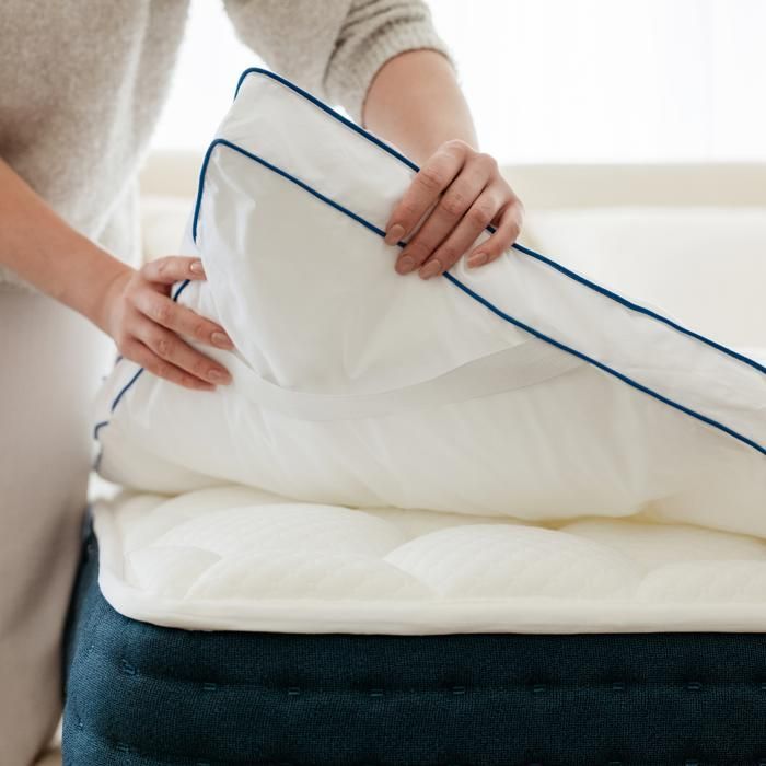 Surmatelas mousse ultra moelleuse 140x190 épais 5cm - Cloud - Morphea