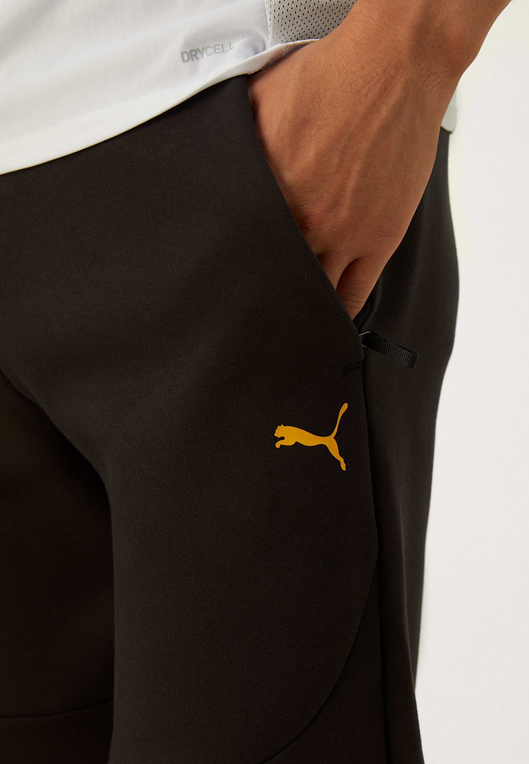 Puma BVB joggingbroek - Clubkleding - zwart/geel