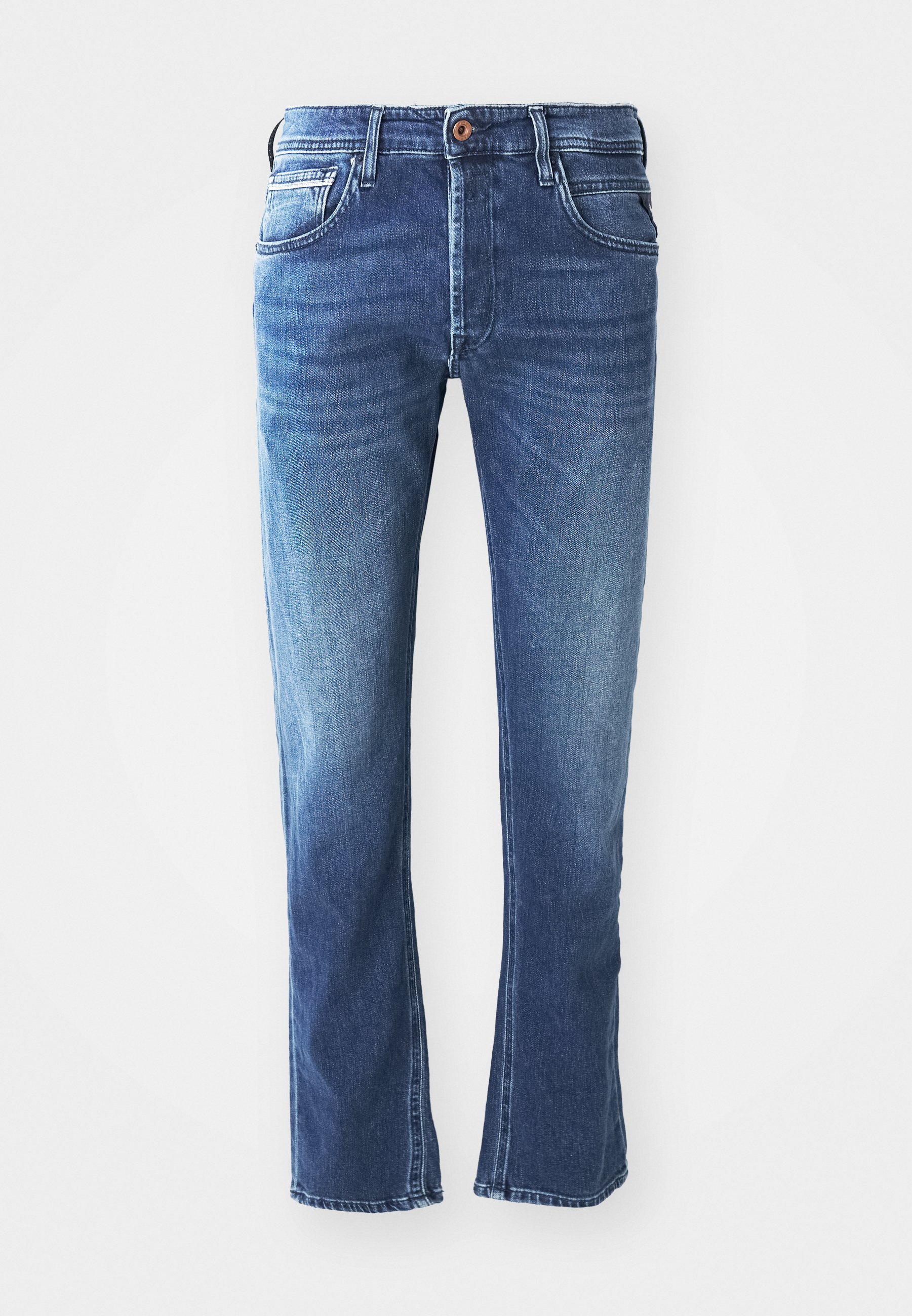 Džíny Straight Fit - black