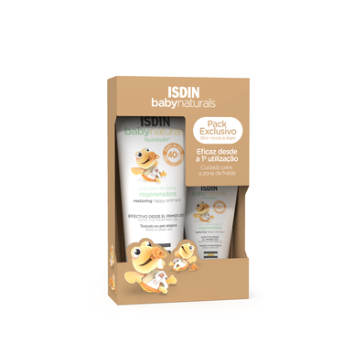 Isdin Baby Naturals Regenererende Salve ZN40 Pakke Regenererende Salve Bleieskift 1 enhet 1 enhet
