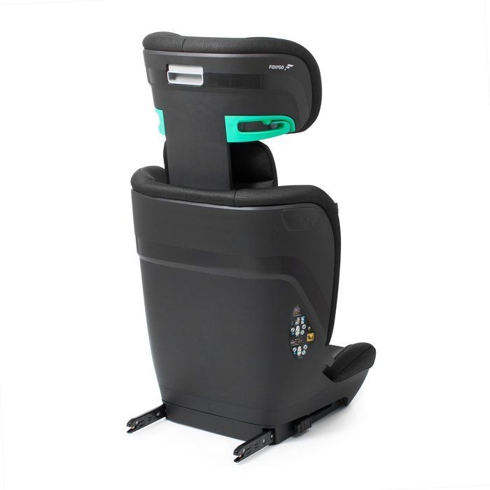 Bilbarnstol - BABYAUTO - Colosso - Grupp 2/3 - I-Size - 100/150 cm - Isofix - 11 nackstödshöjdlägen - Svart