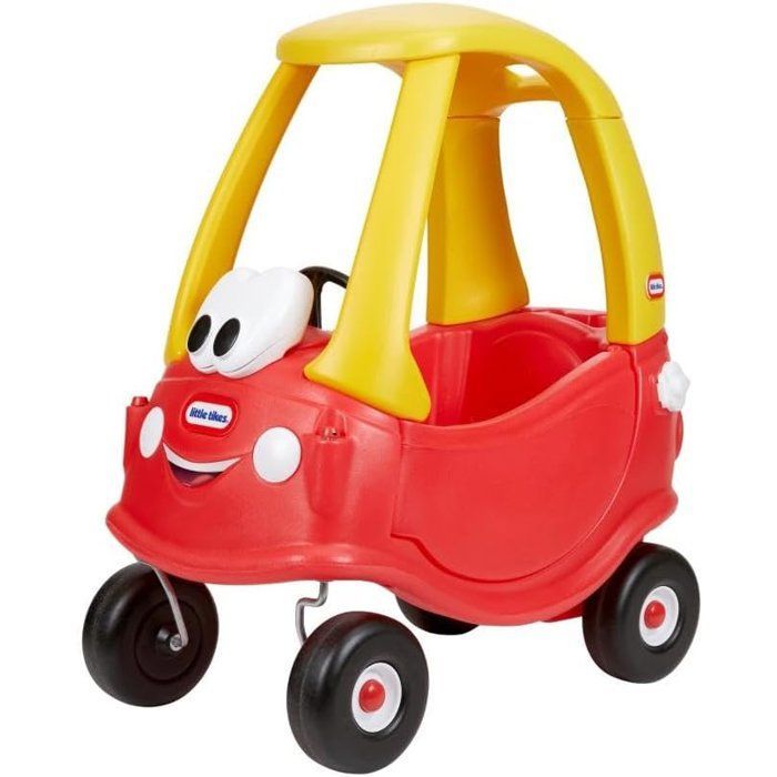 Cozy Coupe® - Little Tikes - Red - Children's car - Removable doors, horn and floor - From 18 months