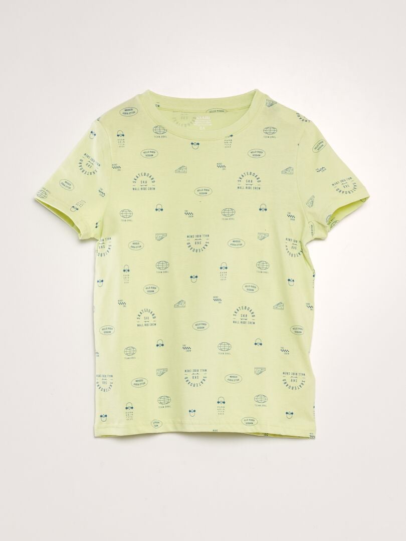 Camiseta estampada - VERDE