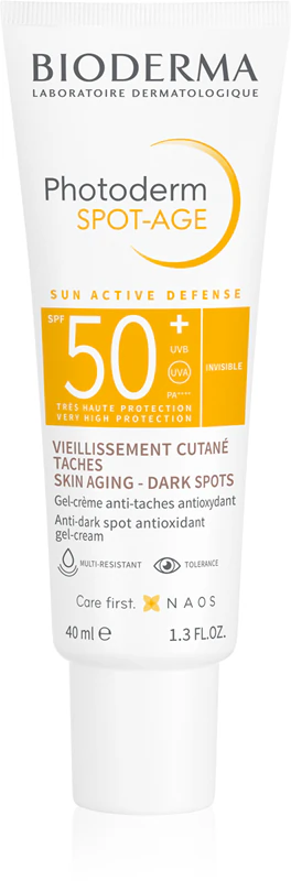 Protetor solar antienvelhecimento Bioderma Photoderm Spot-Age FPS 50+
