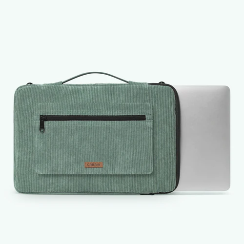 Cabaia Niagara 13/14 Zoll grüne Laptoptasche