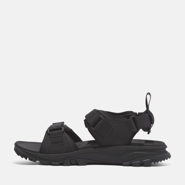 Sandalo a Doppia Fascia Lincoln Peak da Donna in                colore nero